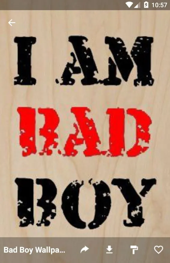 Bad Boy Wallpapers HD | Indus Appstore | Screenshot