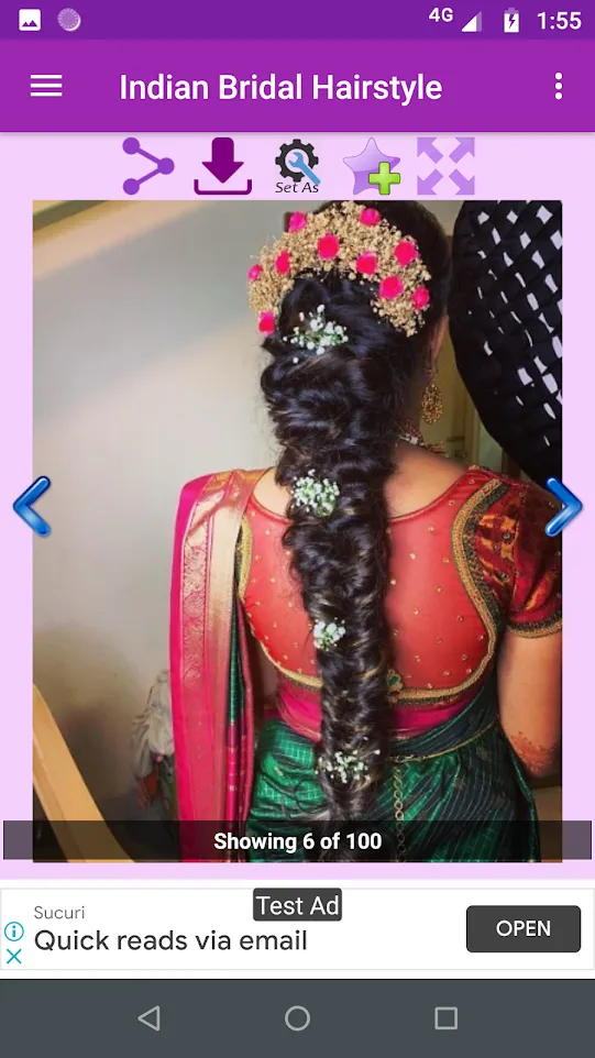 Bridal Hairstyle Gallery | Indus Appstore | Screenshot