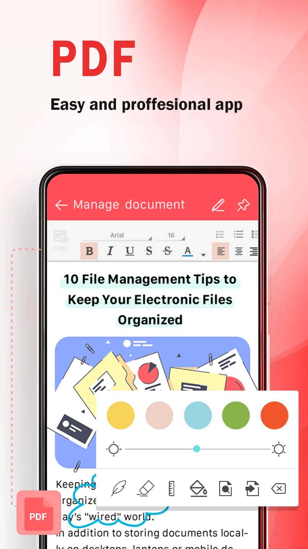 Document Reader - PDF, DOC | Indus Appstore | Screenshot