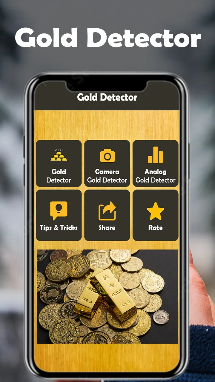 Gold Detector App 2024 | Indus Appstore | Screenshot