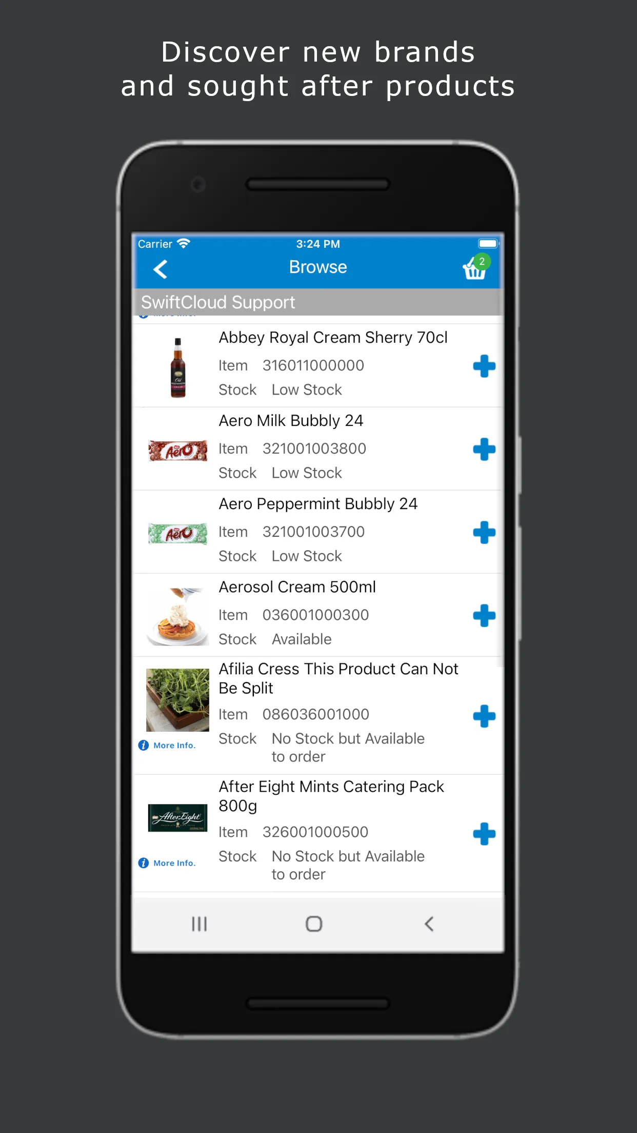 onCore Foodservice | Indus Appstore | Screenshot