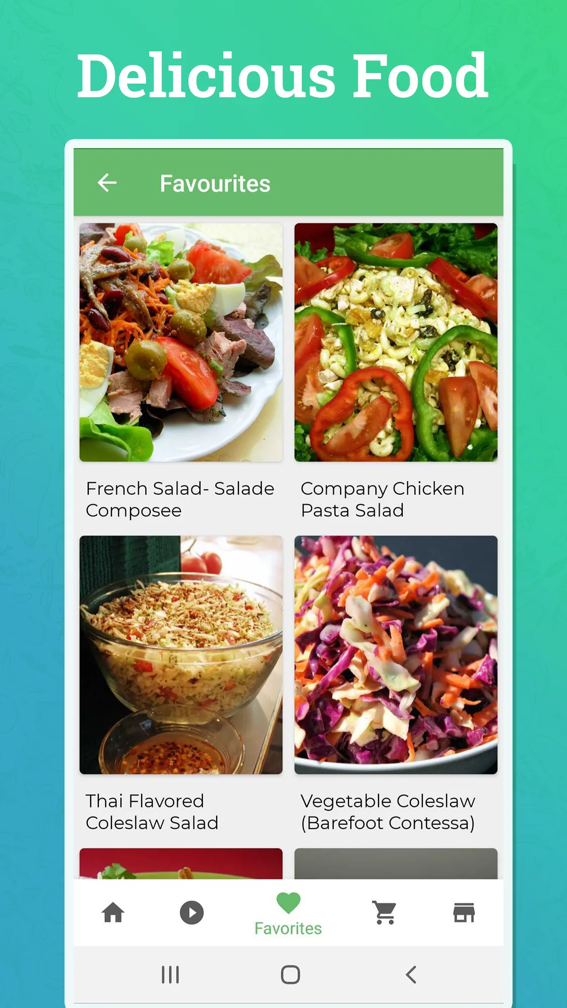 Salad Recipes | Indus Appstore | Screenshot