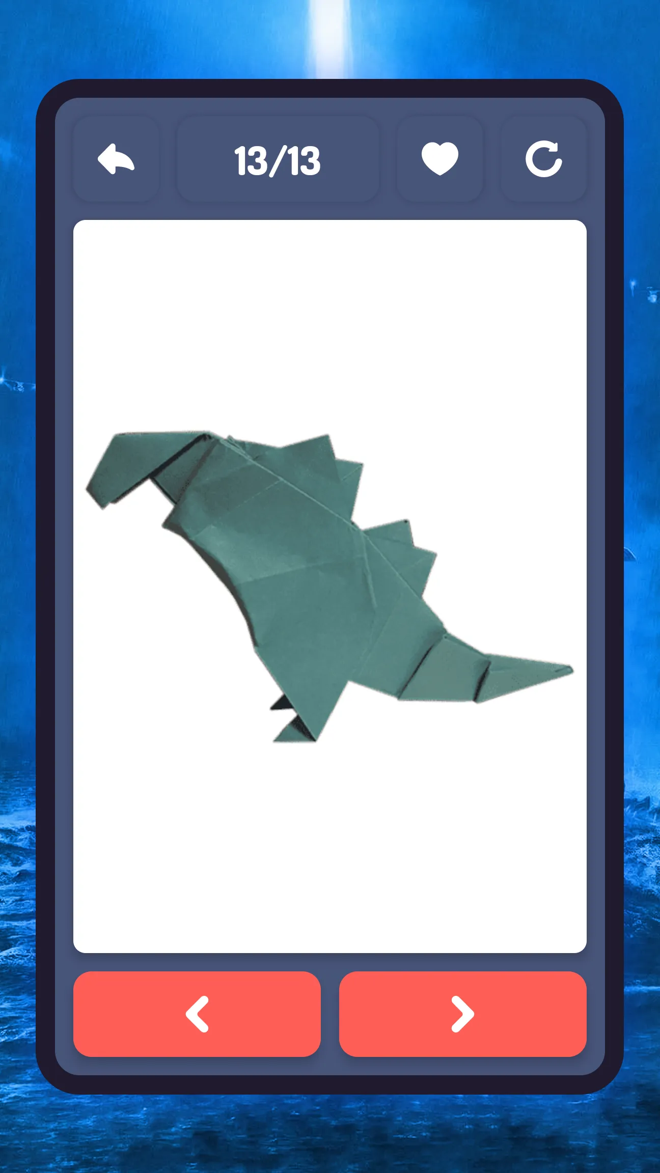 Origami: monsters, creatures | Indus Appstore | Screenshot