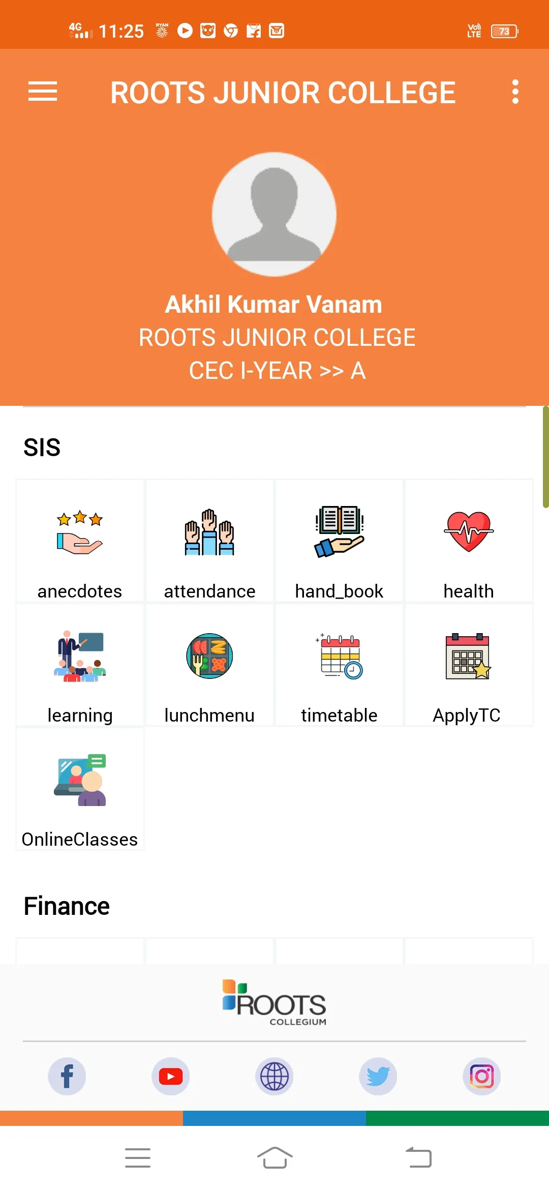 Roots Collegium | Indus Appstore | Screenshot