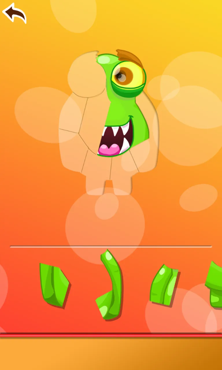 Puzzles for kids - monsters | Indus Appstore | Screenshot