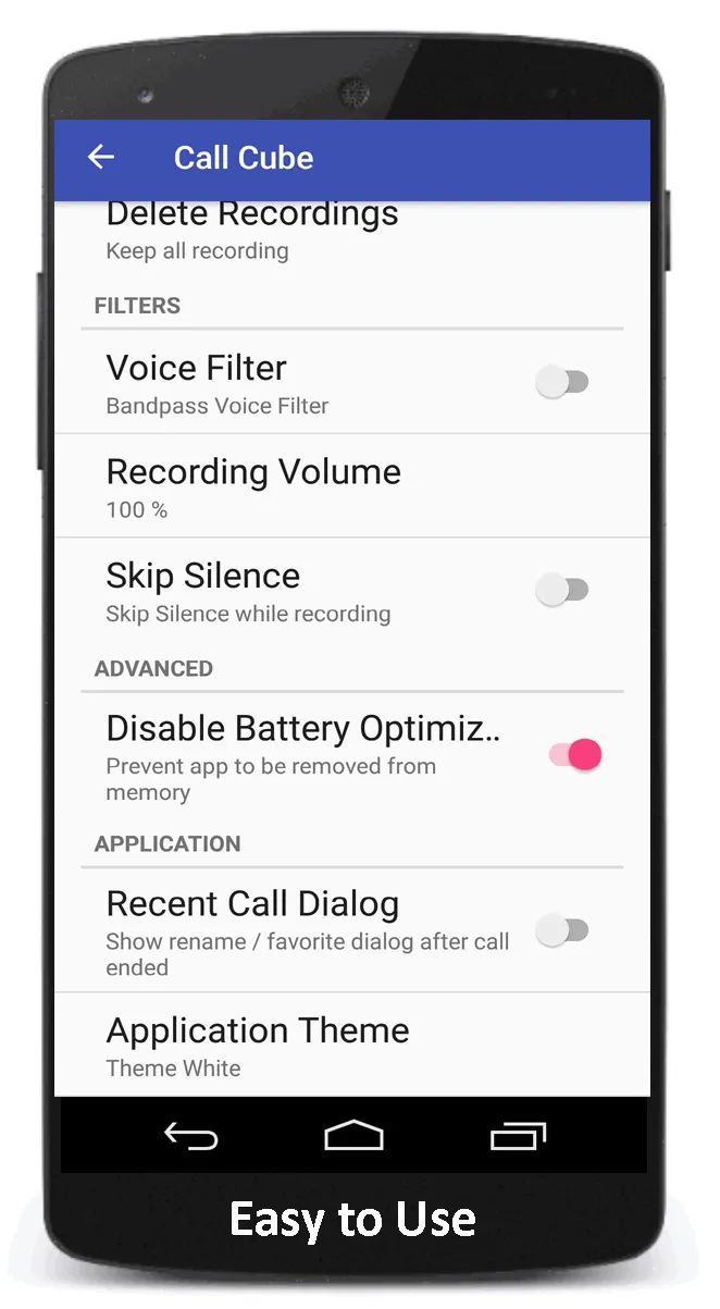 Call Cube : Call Recorder | Indus Appstore | Screenshot