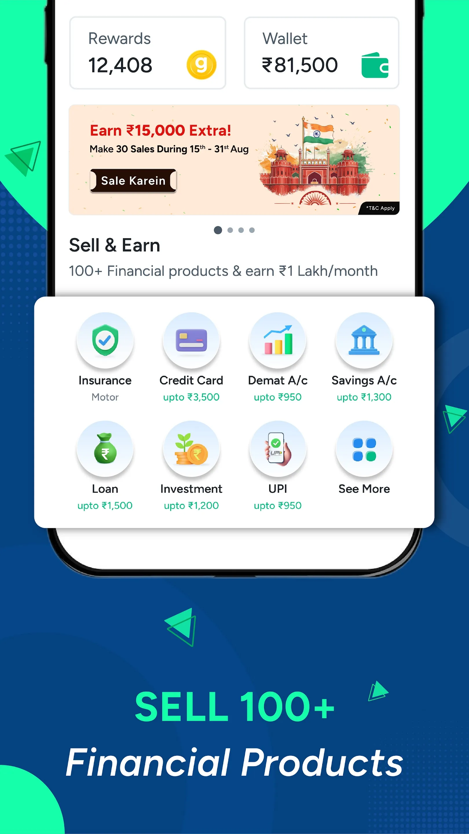 GroMo: Sell Financial Products | Indus Appstore | Screenshot