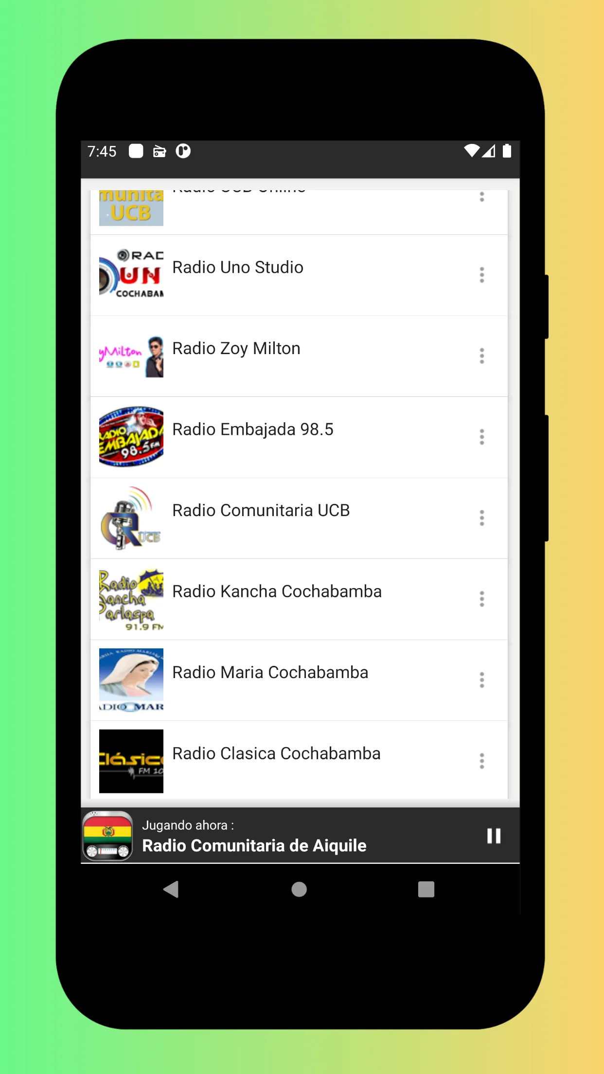 Radio Bolivia - Radio FM & AM | Indus Appstore | Screenshot