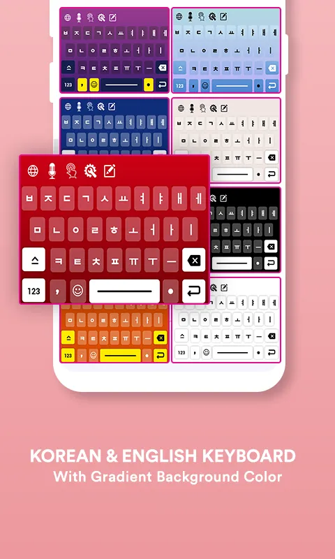 Korean Keyboard with English | Indus Appstore | Screenshot