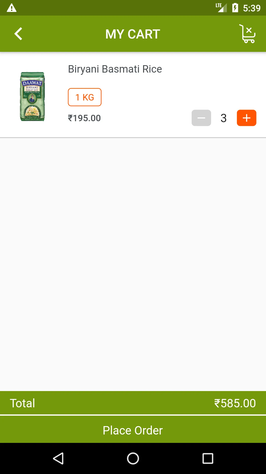 MyHome Grocery | Indus Appstore | Screenshot