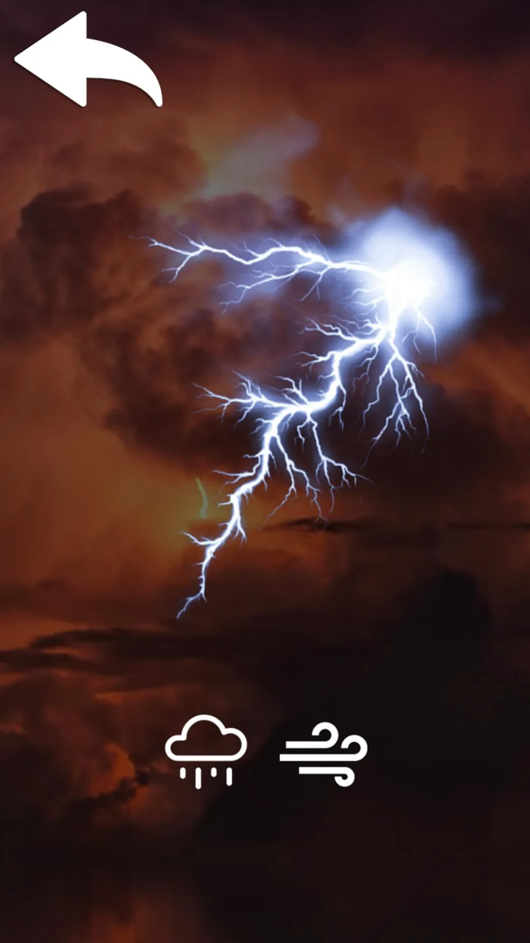 Lightning and rain simulator | Indus Appstore | Screenshot