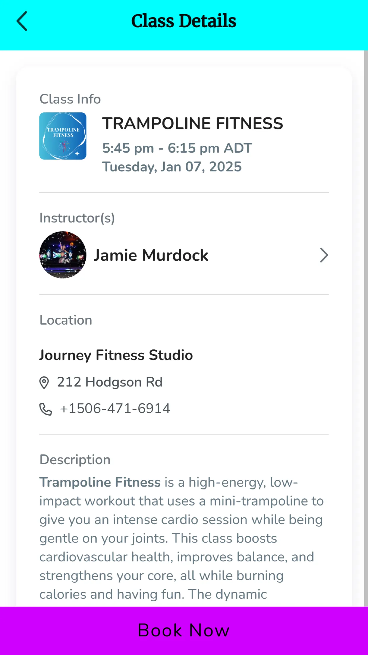 Journey Fitness Studio | Indus Appstore | Screenshot