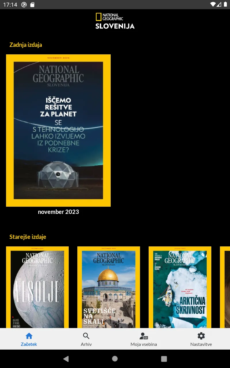 National Geographic Slovenija | Indus Appstore | Screenshot