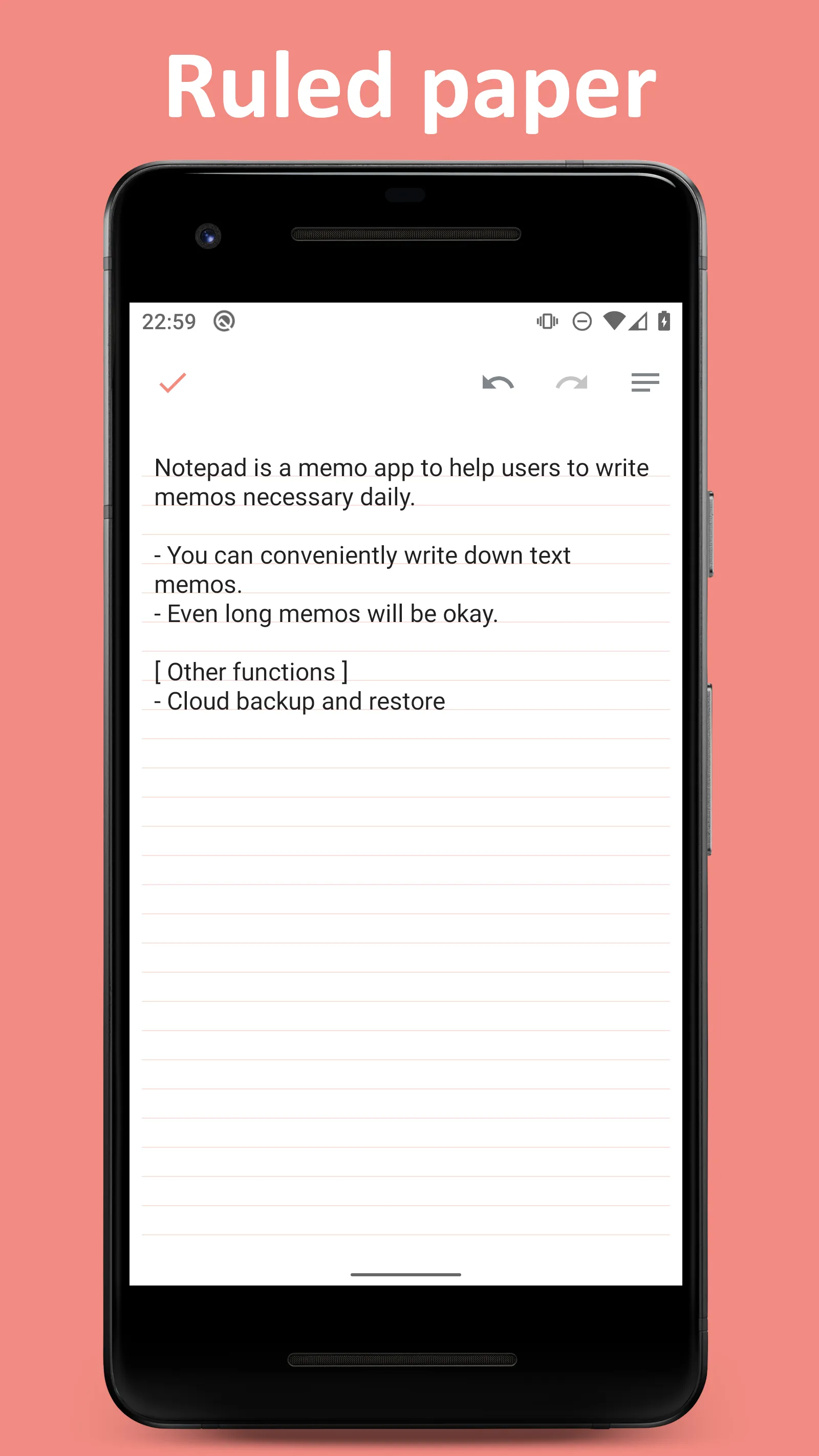 Notebook: Folders, Word Count | Indus Appstore | Screenshot