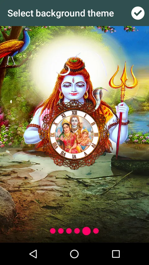 Shiv Ji Clock Live Wallpaper | Indus Appstore | Screenshot