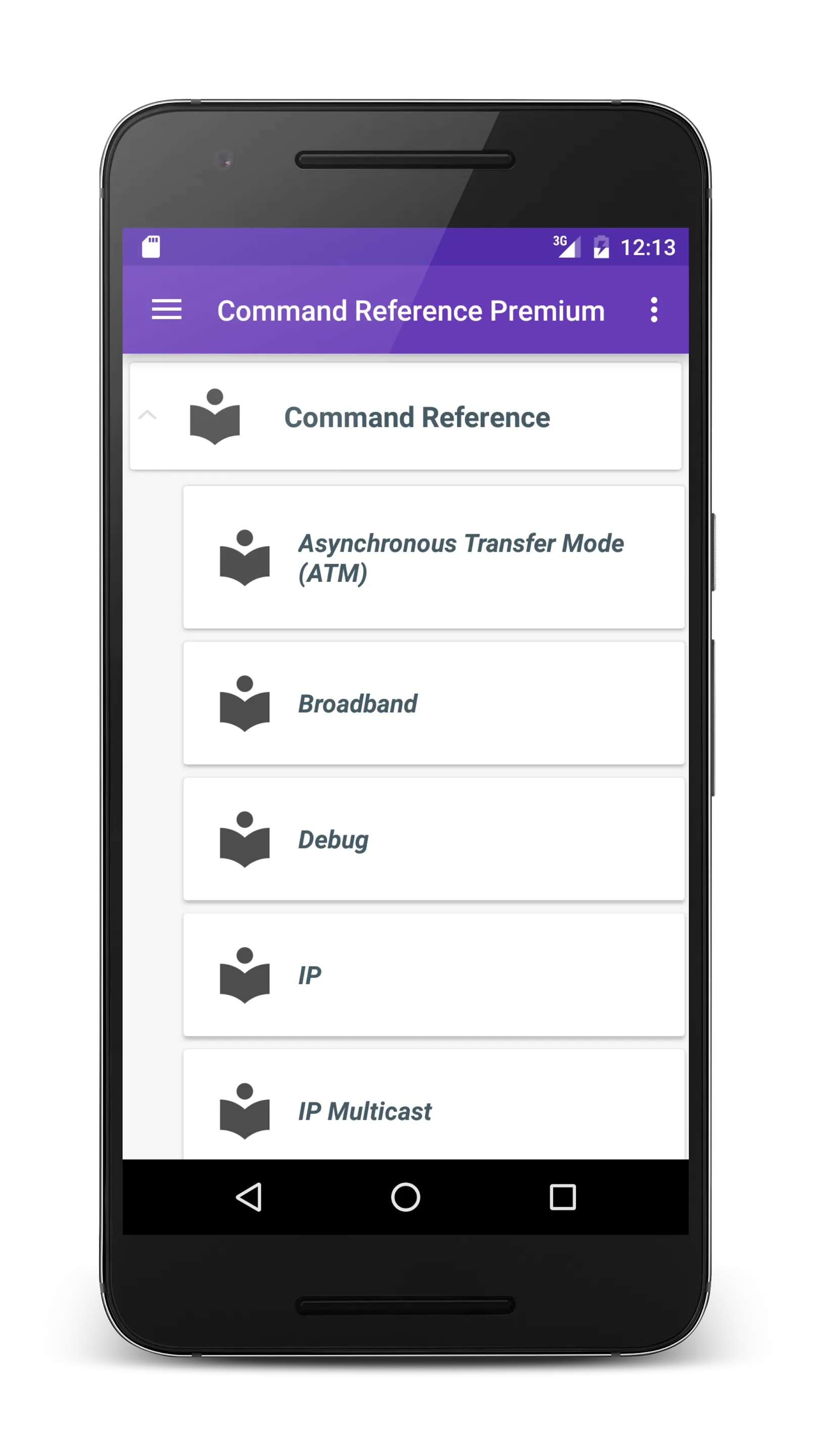 Command Reference | Indus Appstore | Screenshot