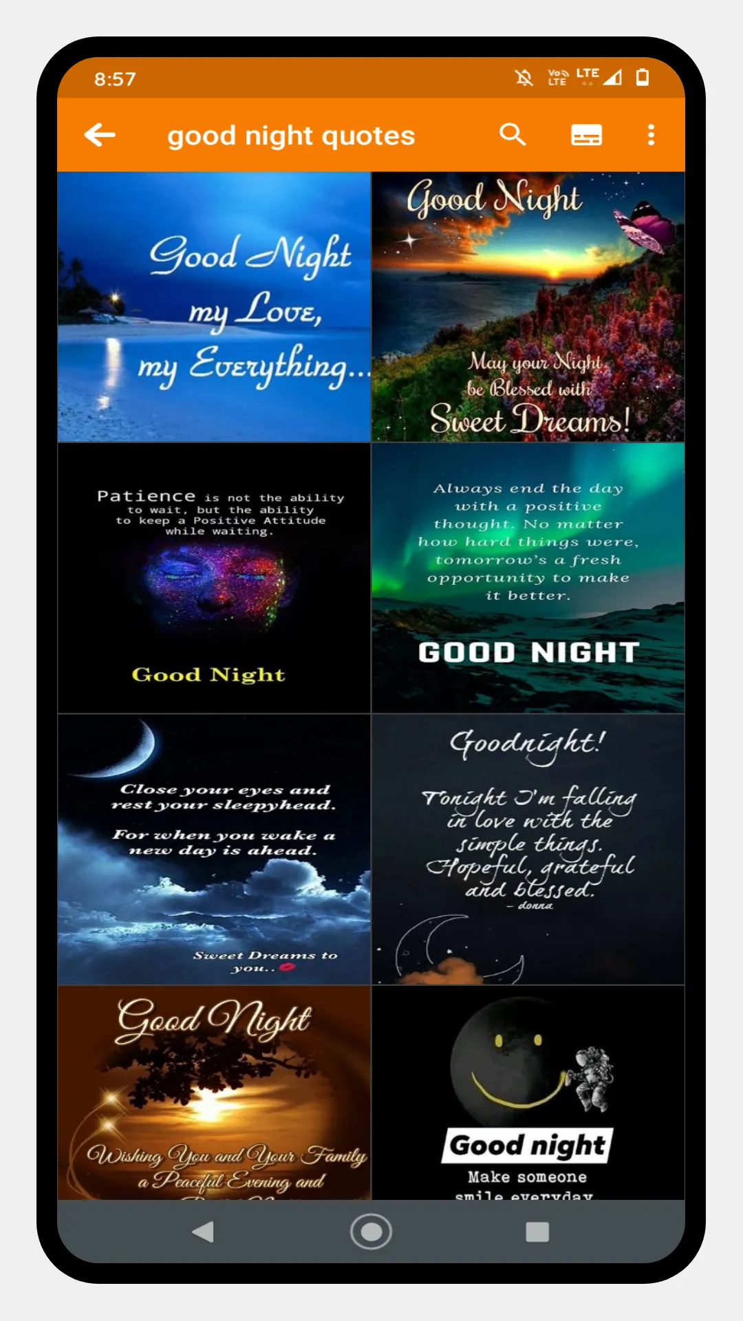 Good Night Quotes & Blessings | Indus Appstore | Screenshot