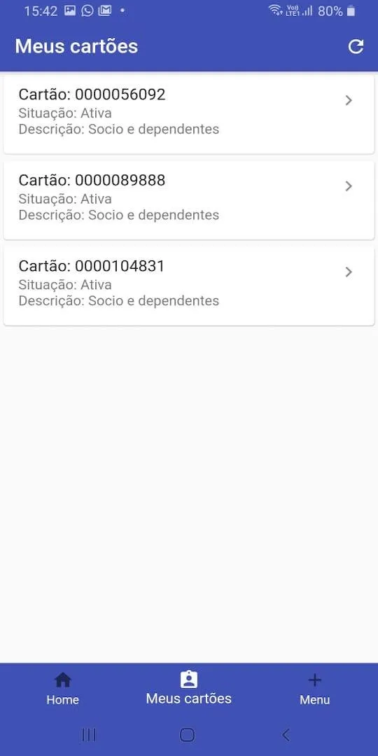 Meu Clube Comercial | Indus Appstore | Screenshot