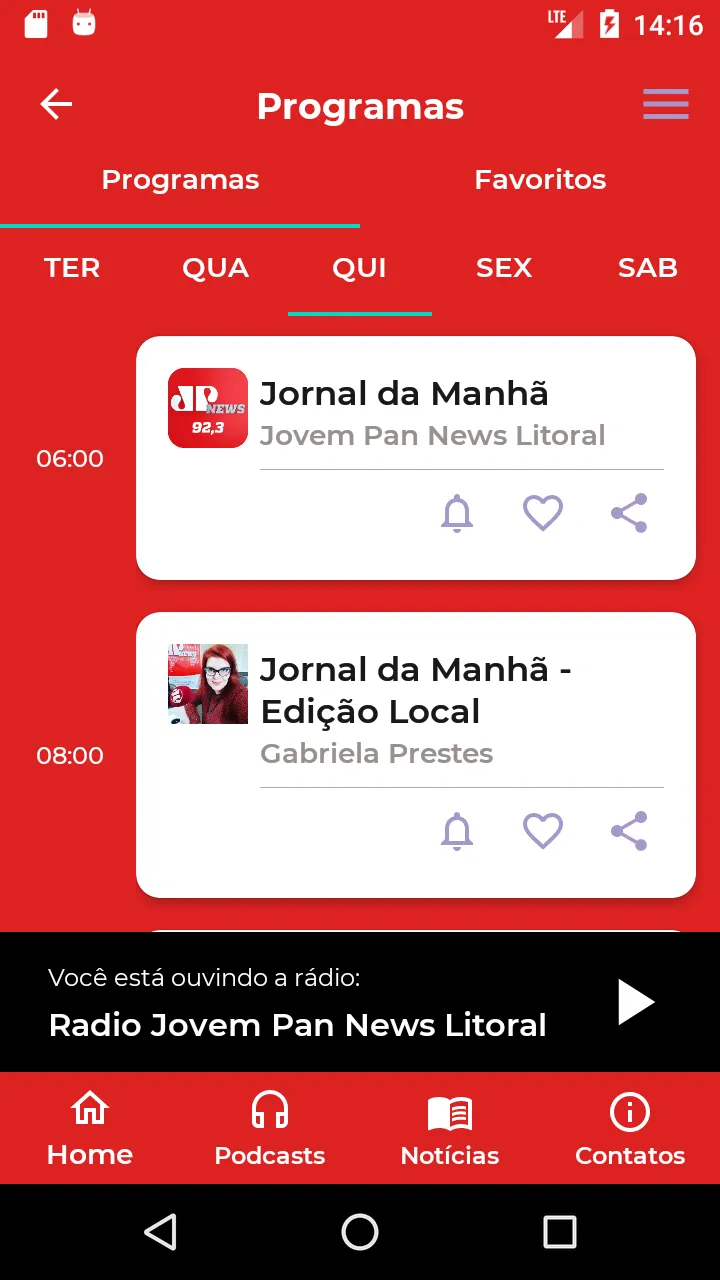 Litoral - Jovem Pan News 92,3 | Indus Appstore | Screenshot