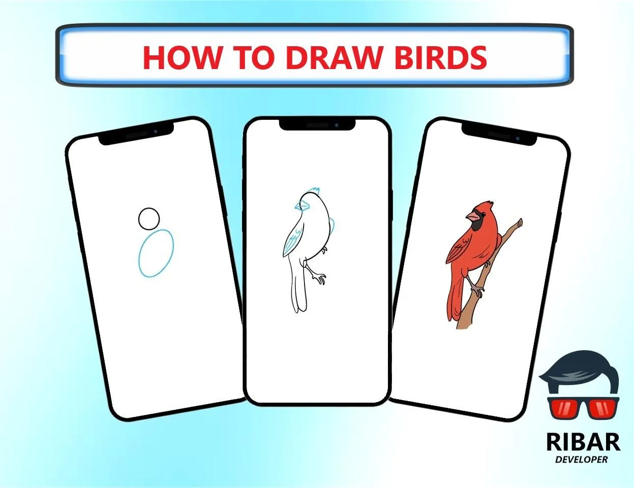 How To Draw Birds | Indus Appstore | Screenshot