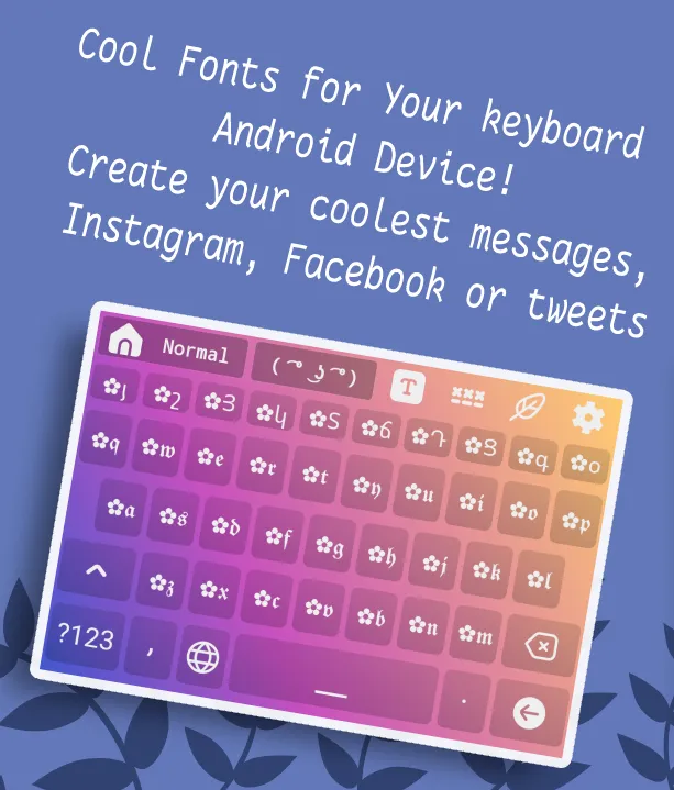 Amazing Fonts Keyboard | Indus Appstore | Screenshot