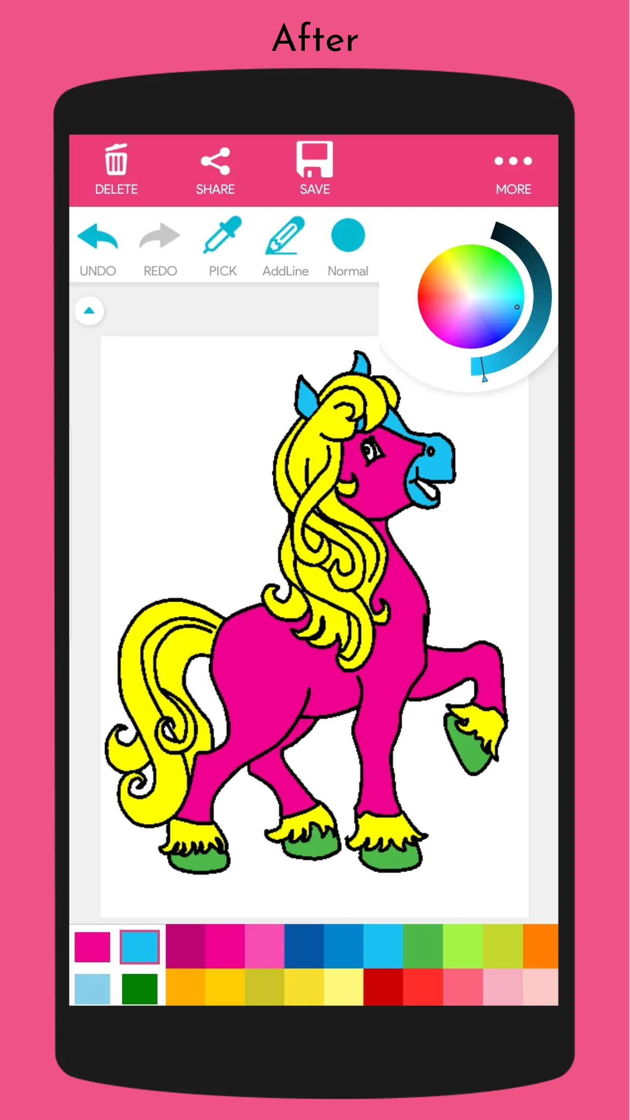 My Pony Coloring Book | Indus Appstore | Screenshot