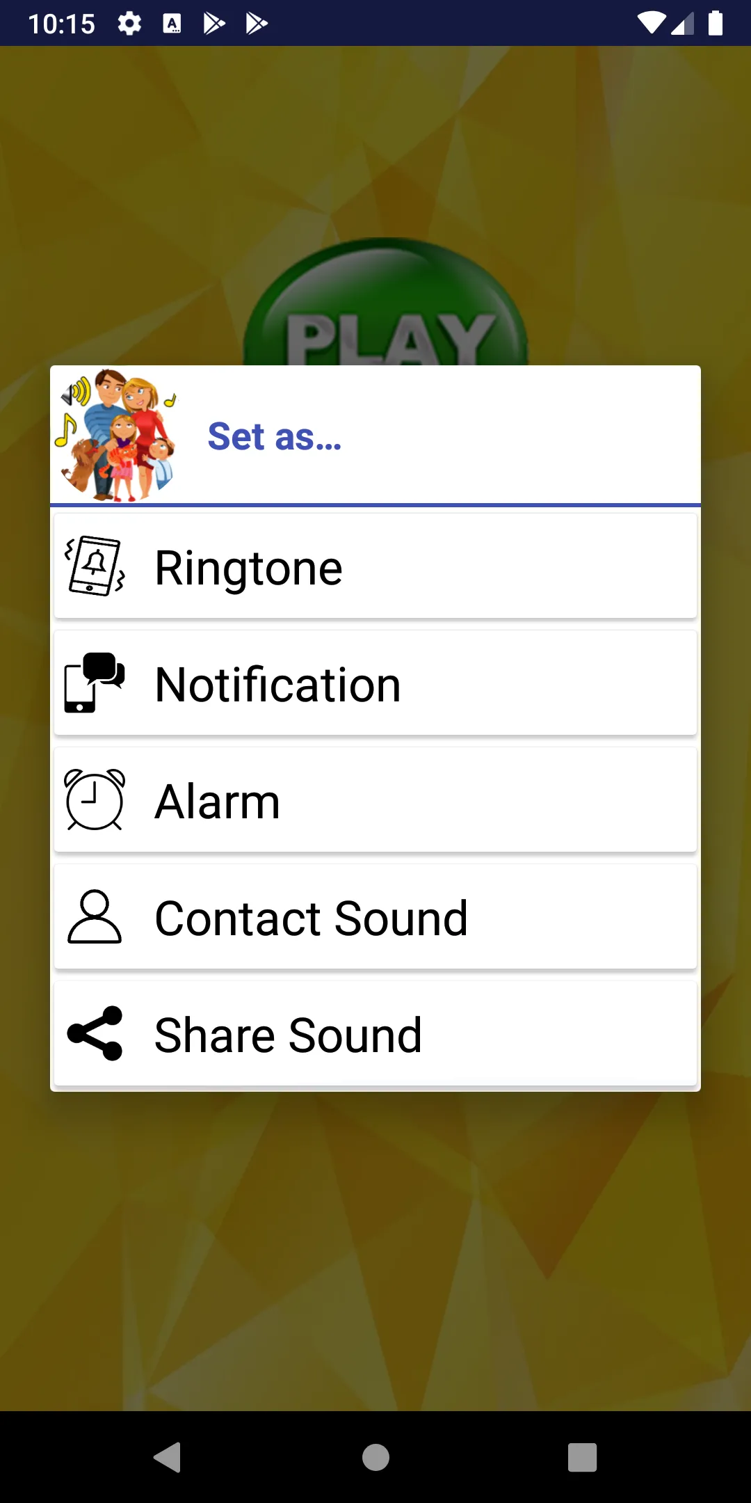 Family Ringtones | Indus Appstore | Screenshot