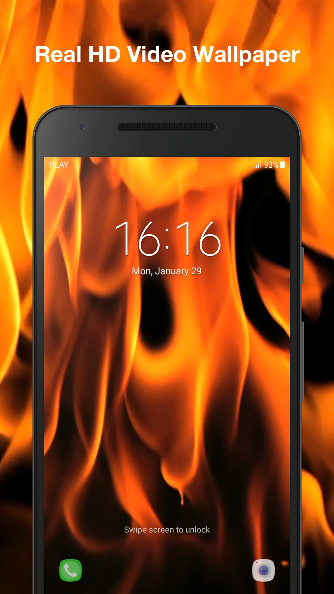 Burning Live Wallpaper | Indus Appstore | Screenshot