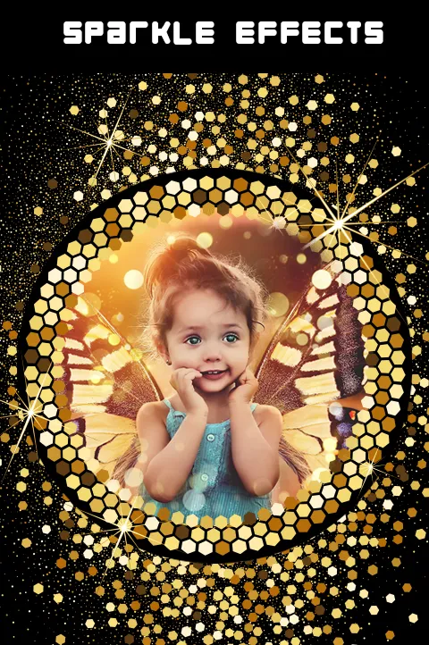 Sparkle Photo Frames Effect | Indus Appstore | Screenshot