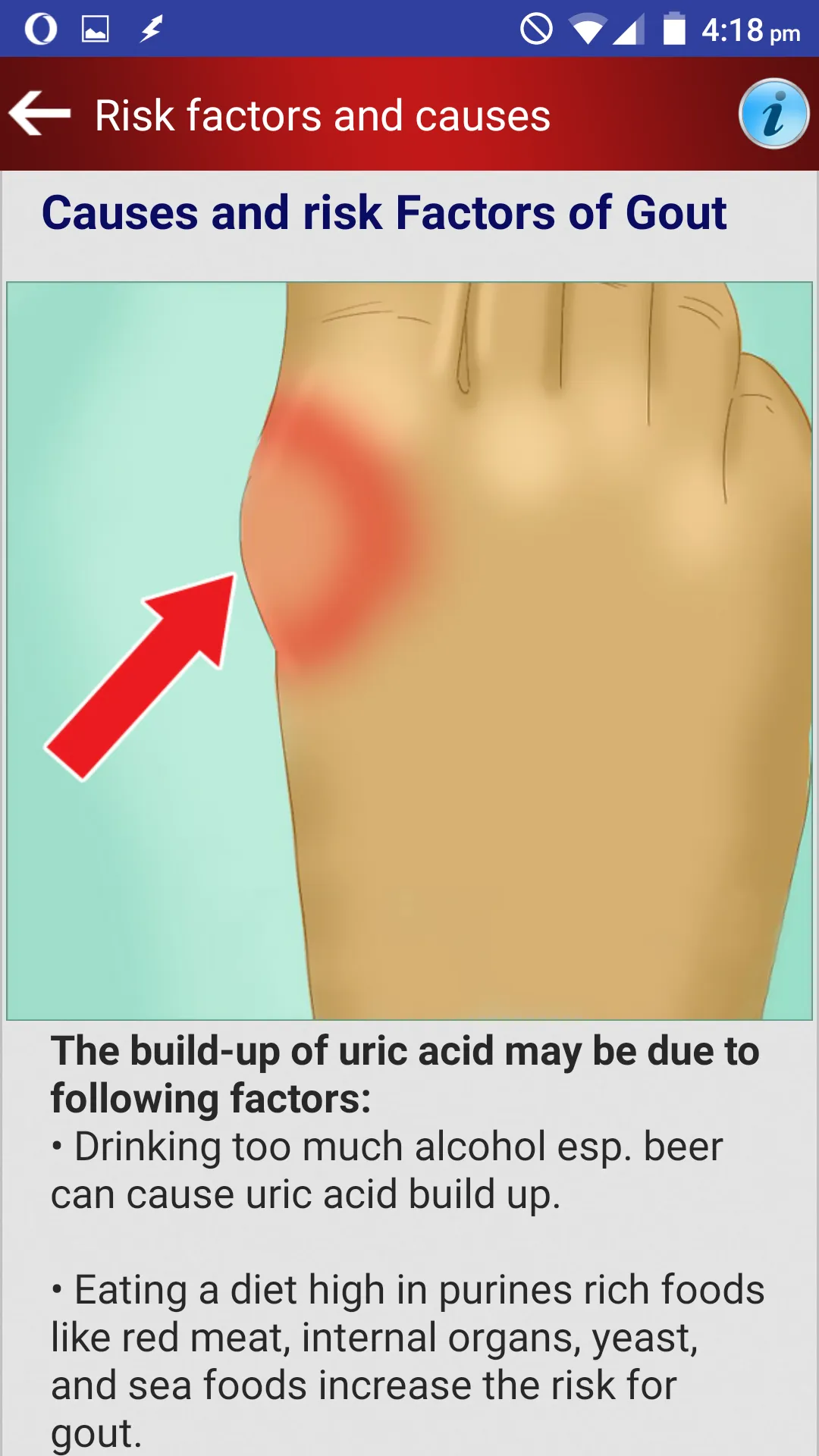 Arthritis Gout Uric Acid Diet | Indus Appstore | Screenshot