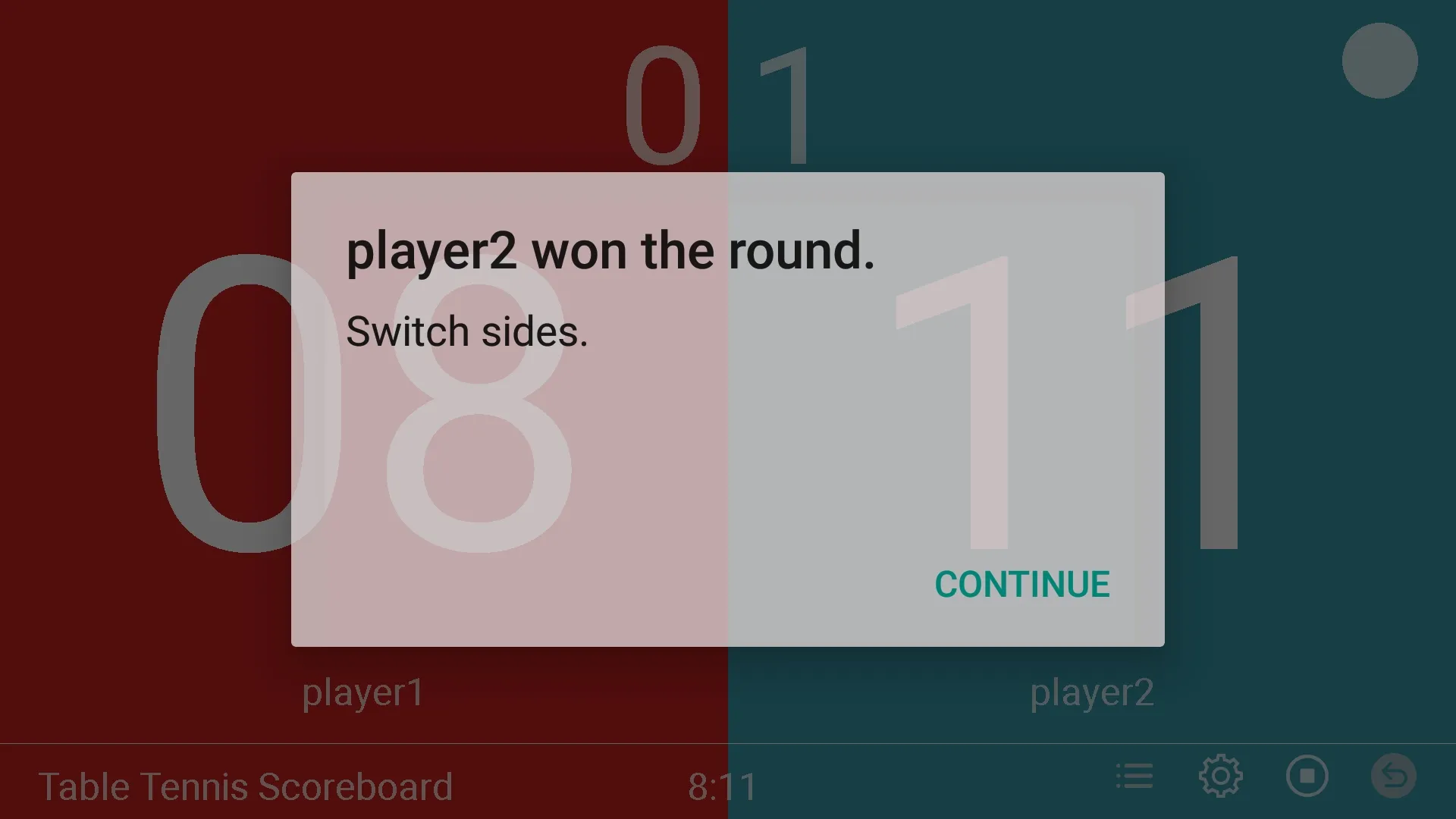 Table Tennis Scoreboard | Indus Appstore | Screenshot