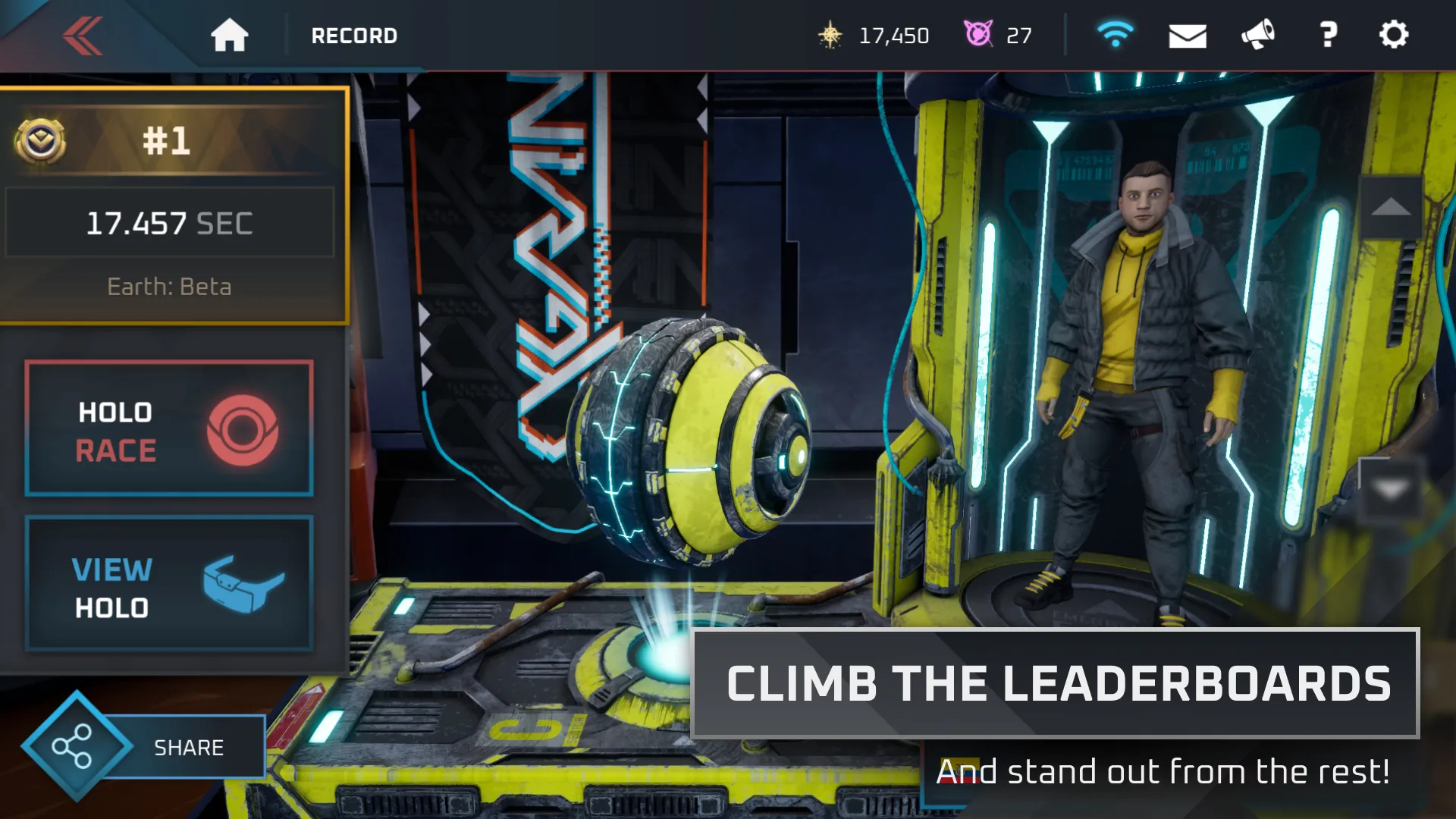 CYGRAM - Sci-Fi Arcade Racing | Indus Appstore | Screenshot