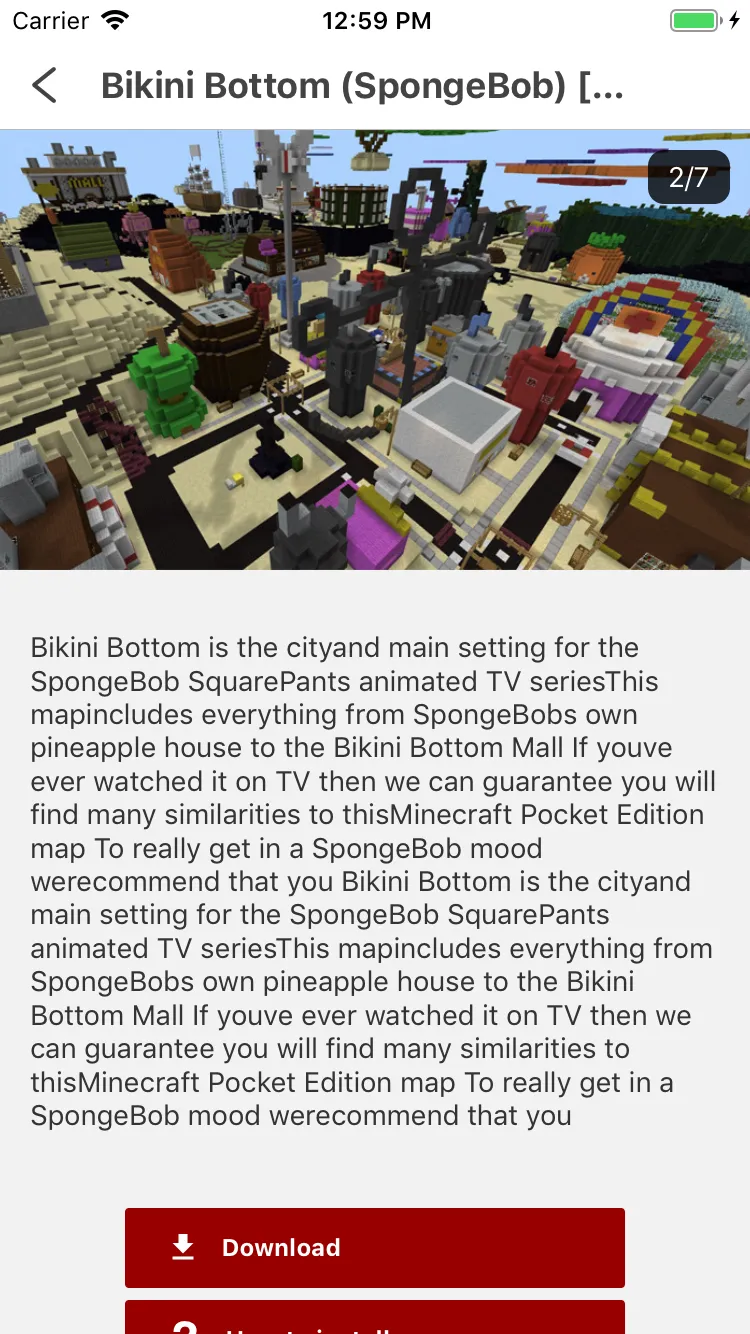 Crafting Maps for Minecraft PE | Indus Appstore | Screenshot