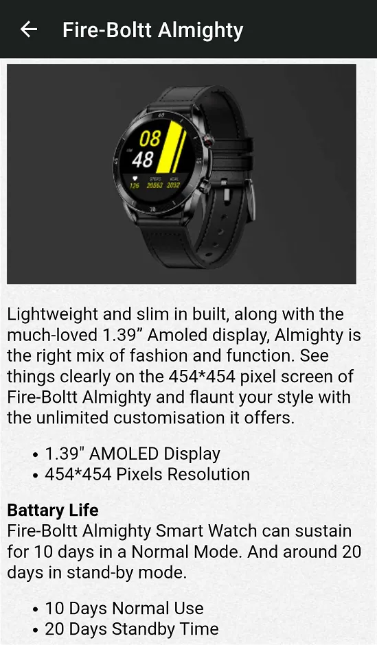 Fire-Boltt Smart Watch Guide | Indus Appstore | Screenshot