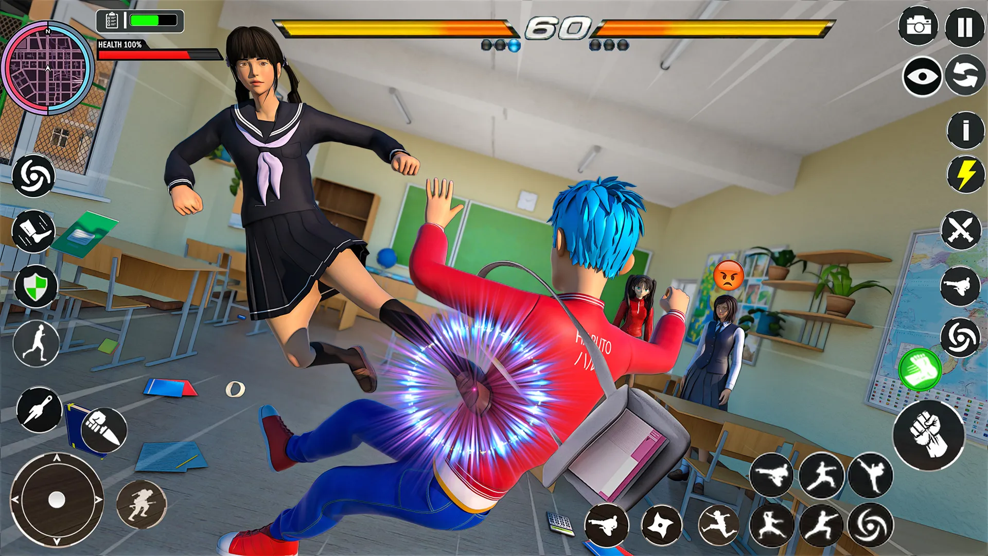 Anime School : Karate Fighting | Indus Appstore | Screenshot