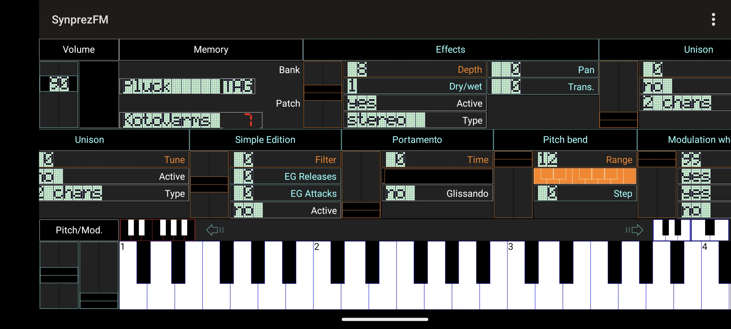 FM Synthesizer [SynprezFM II] | Indus Appstore | Screenshot