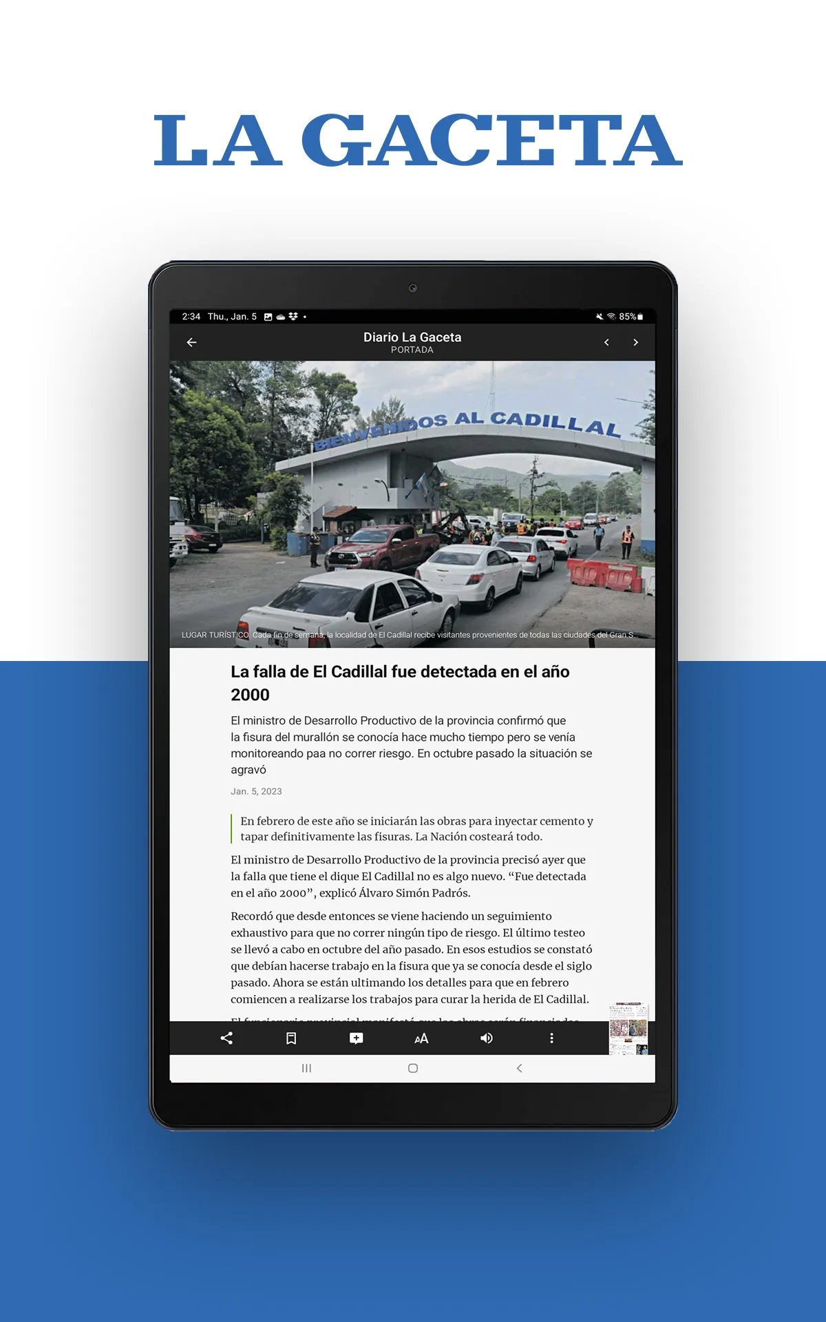 La Gaceta | Indus Appstore | Screenshot