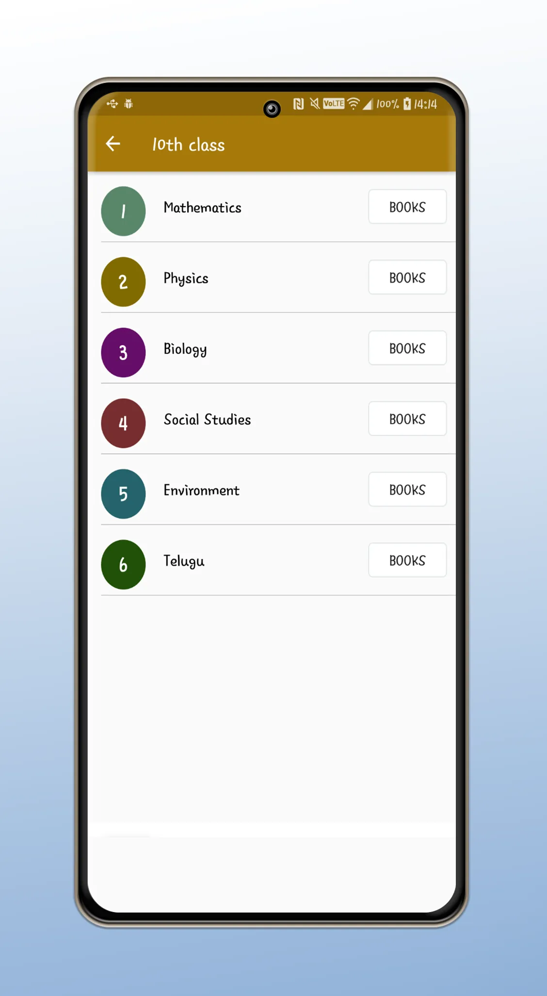 Andhra Pradesh Books Notes Que | Indus Appstore | Screenshot