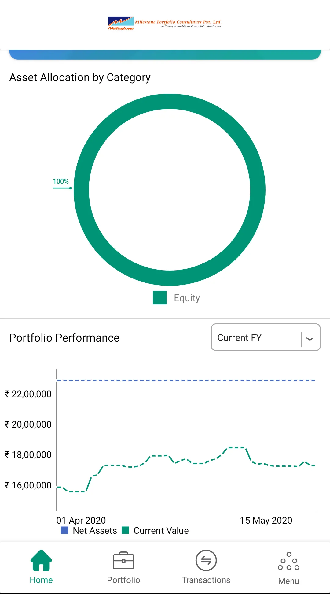 mNivesh | Indus Appstore | Screenshot