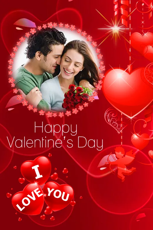 Valentine's Day Photo Frame 20 | Indus Appstore | Screenshot