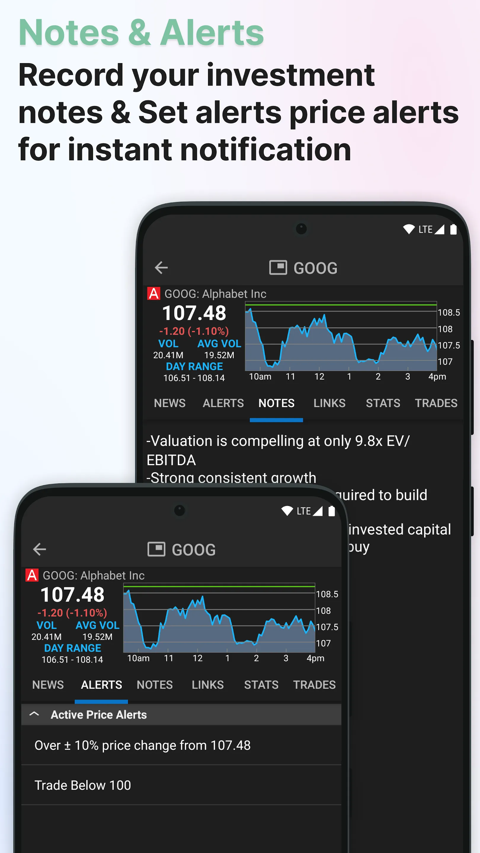 Stocks: Realtime Quotes Charts | Indus Appstore | Screenshot