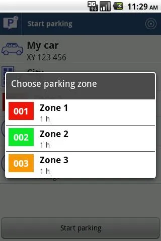 Parking SMS Scheduler | Indus Appstore | Screenshot