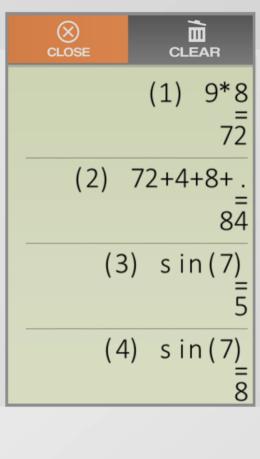 Simple Calculator - Math Class | Indus Appstore | Screenshot