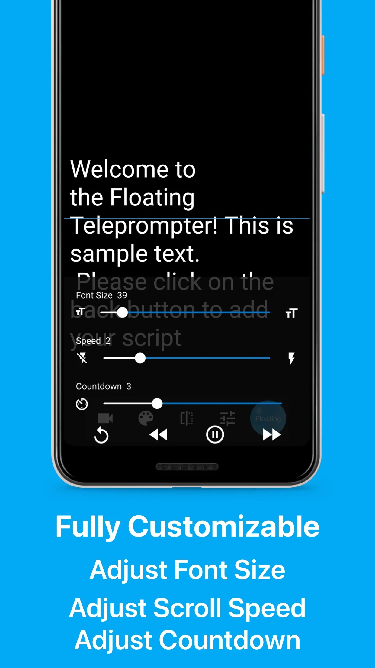 Teleprompter: Floating Notes | Indus Appstore | Screenshot