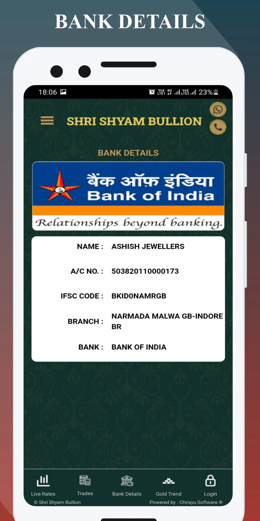 Shri Shyam Bullion | Indus Appstore | Screenshot