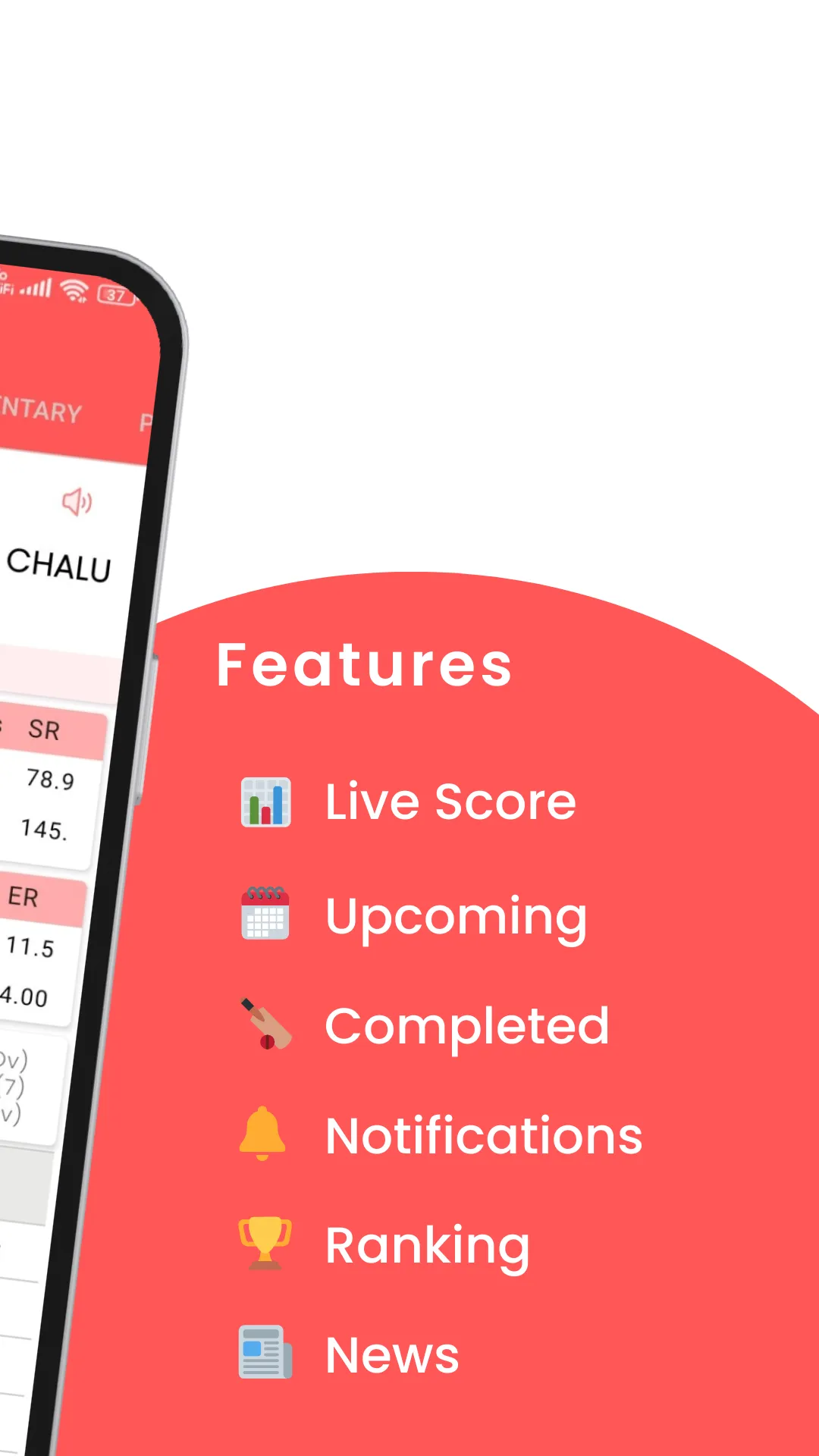 CricDash -Live Cricket Score | Indus Appstore | Screenshot