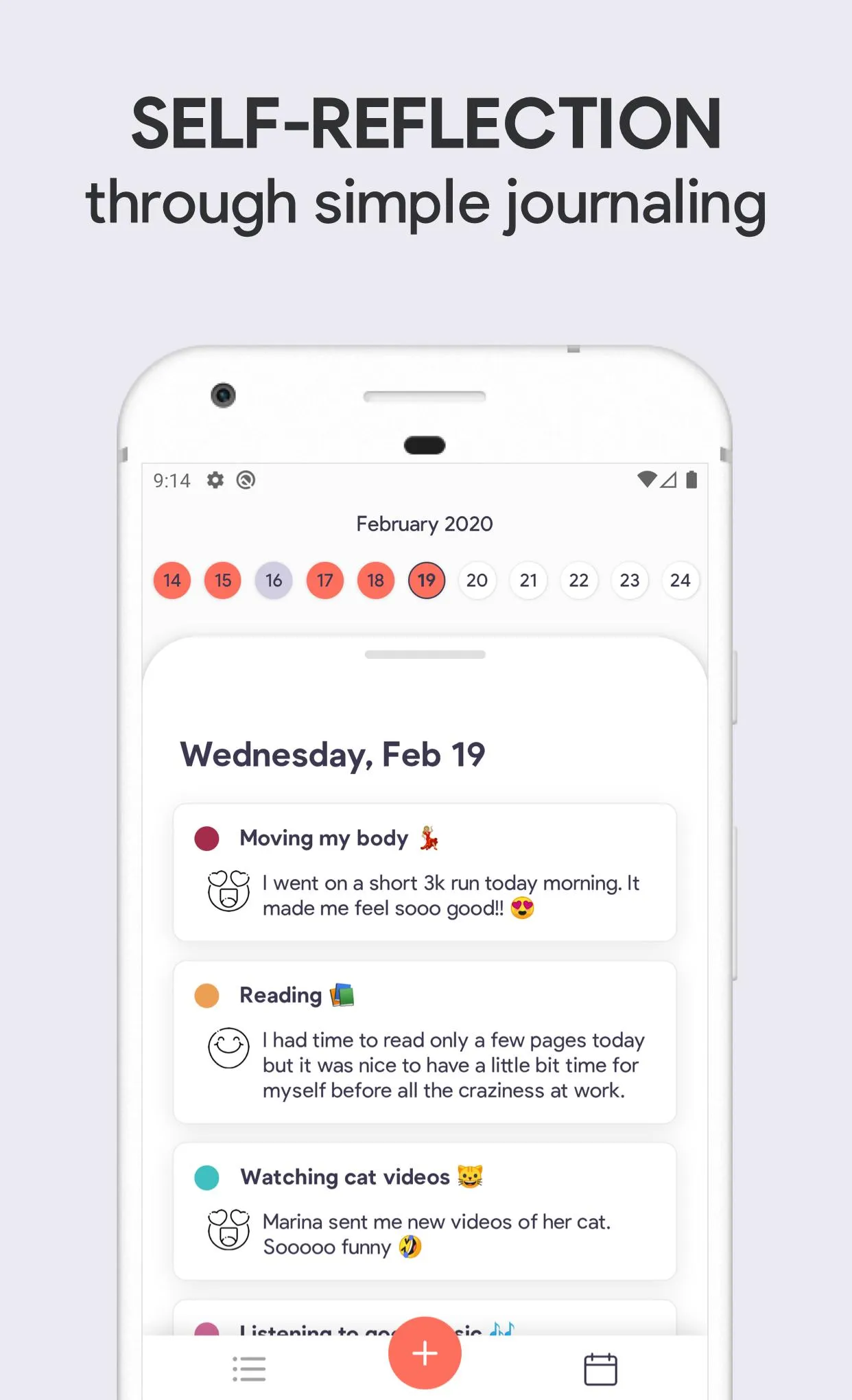 Sparkle: Self-Care Checklist,  | Indus Appstore | Screenshot