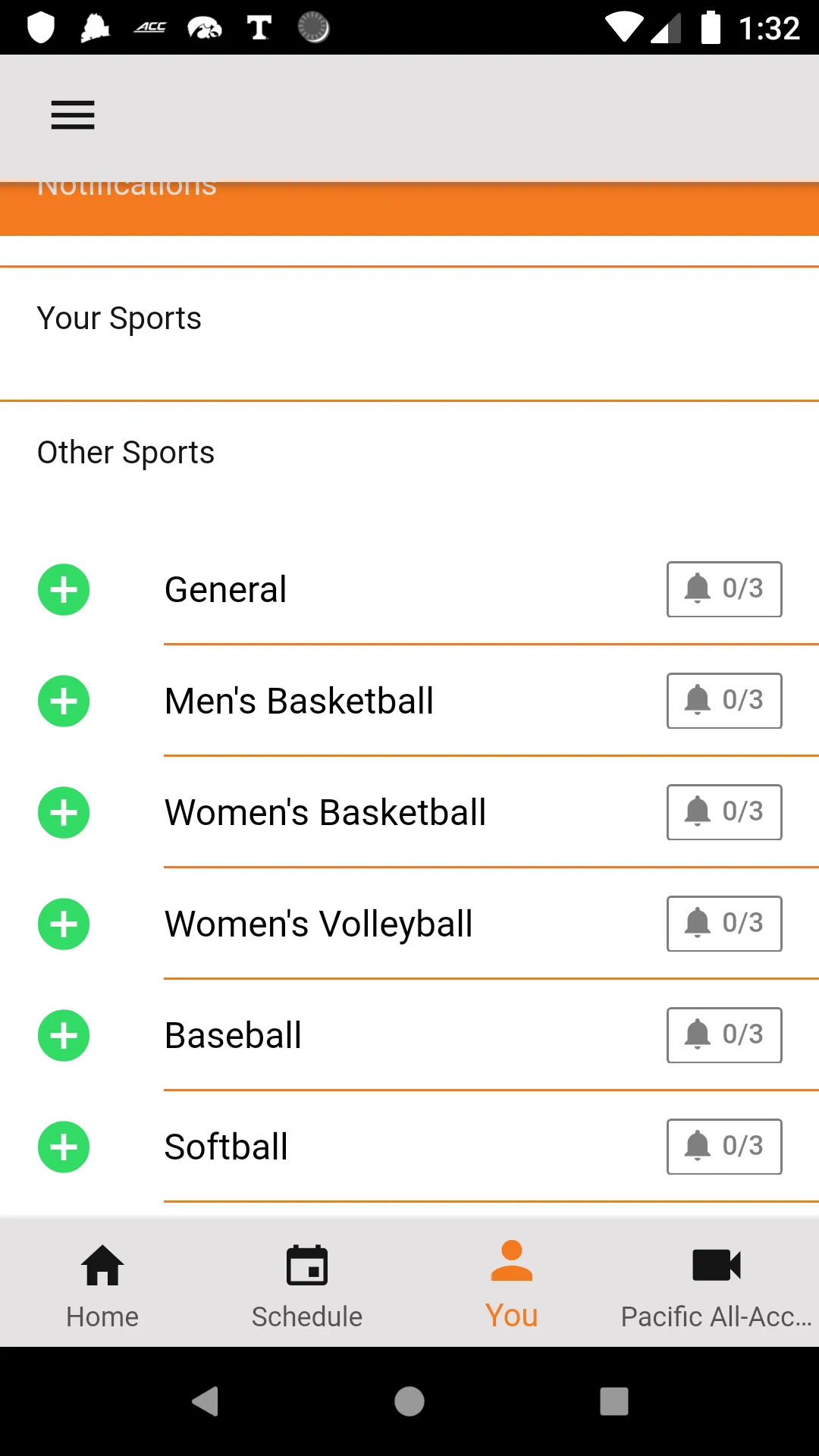 Pacific Tigers Athletics | Indus Appstore | Screenshot