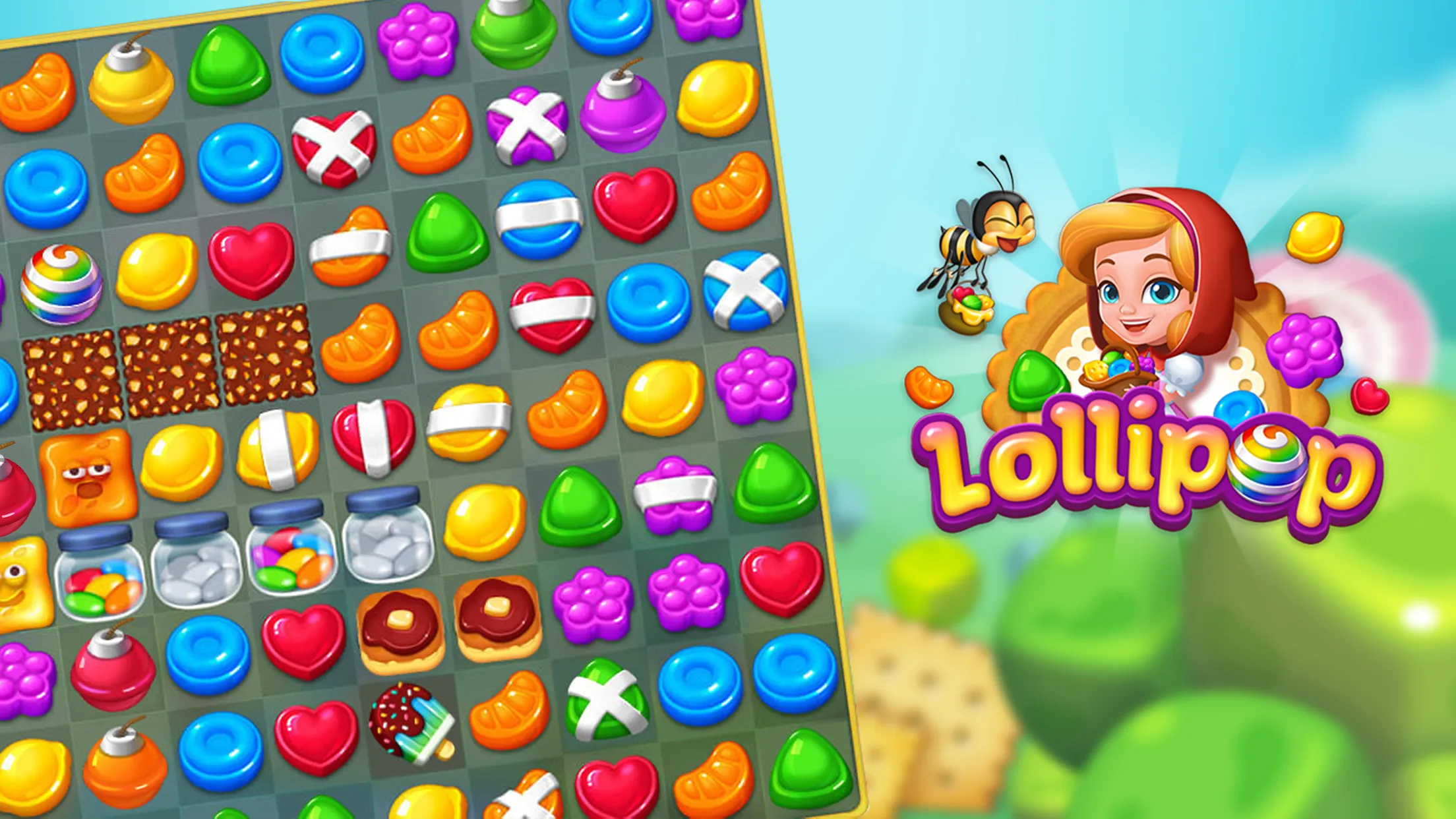 Lollipop: Sweet Taste Match 3 | Indus Appstore | Screenshot