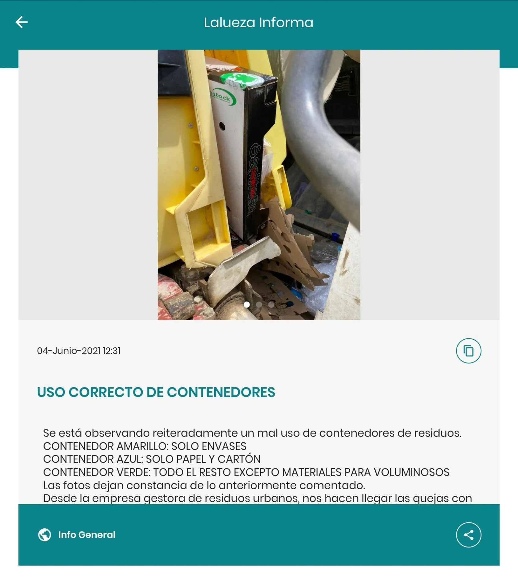 Lalueza Informa | Indus Appstore | Screenshot